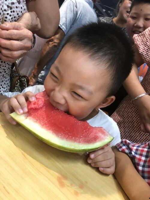 标准吃瓜姿势,轻松解锁夏日消暑新技能